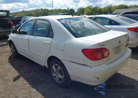 2007 Toyota Corolla Le из США, поврежденный, VIN JTDBR32EX70135246